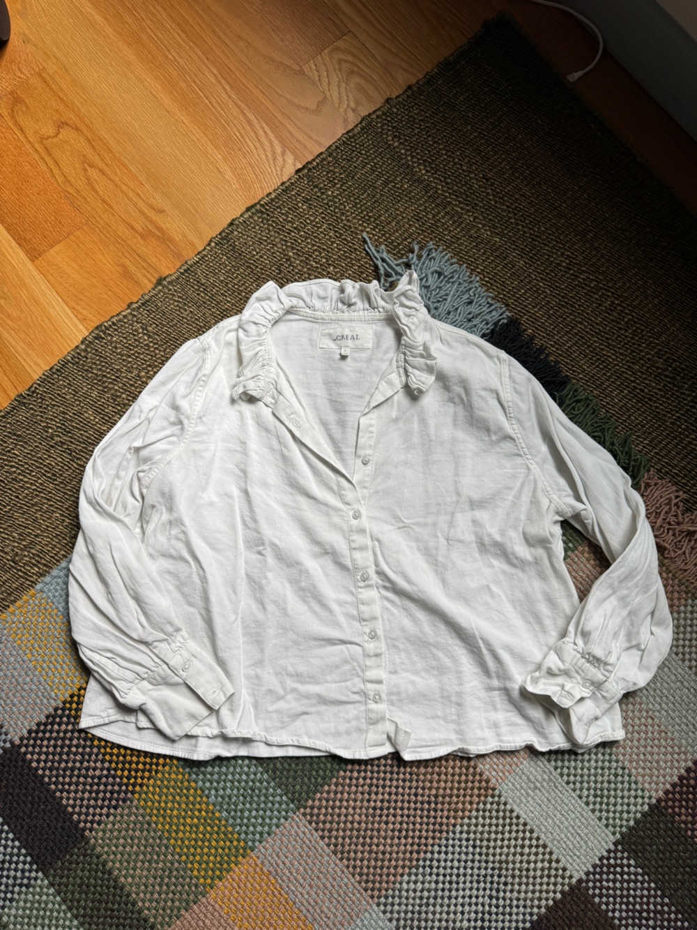 The Great White Puff Sleeve Blouse